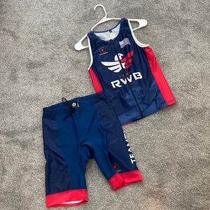 Team Red, White & Blue RWB Triathlon Suit